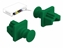 Picture of Delock Dust Cover for RJ45 jack 10 pieces green