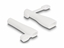 Attēls no Delock Dust Cover for USB Type-A male and USB Type-C™ male set 2 pieces white