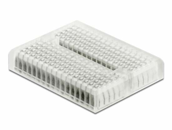 Picture of Delock Experimental Mini Breadboard 170 contacts transparent