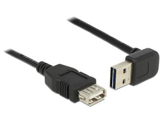 Изображение Delock Extension Cable EASY-USB 2.0-A male updown angled  USB 2.0-A female 2 m