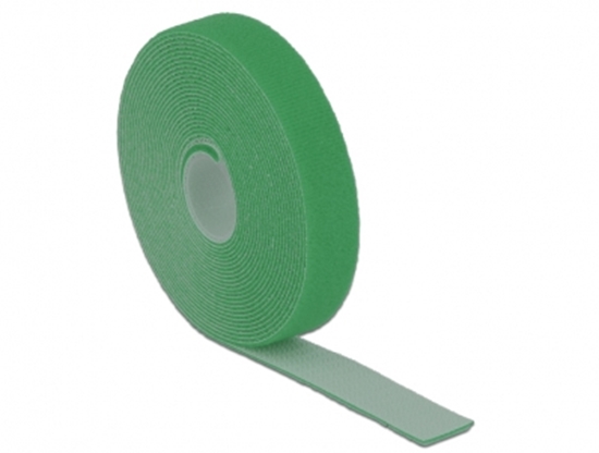 Picture of Delock Hook-and-loop fasteners L 5 m x W 20 mm roll green