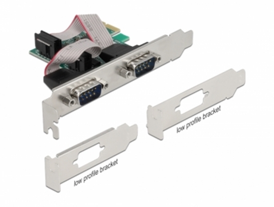 Изображение Delock PCI Express Card to 2 x Serial RS-232