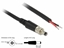 Attēls no Delock Power cable DC 5.5 x 2.5 x 9.5 mm screwable to open wire ends 95 cm