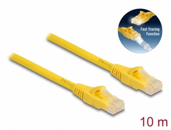 Изображение Delock RJ45 Cable Cat.6A U/UTP Fast Tracing 10 m