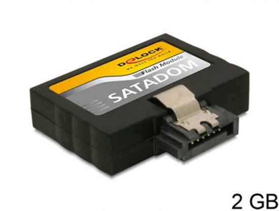 Изображение Delock SATA 3 Gbs Flash Modul 2 GB Vertikal  Low Profile