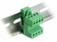 Изображение Delock Terminal Block Set for DIN Rail 4 pin with pitch 5.08 mm angled
