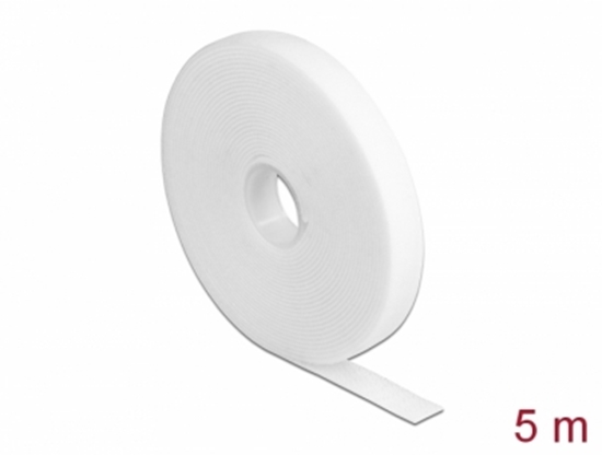 Picture of Delock Velcro tape on roll L 5 m x W 13 mm white