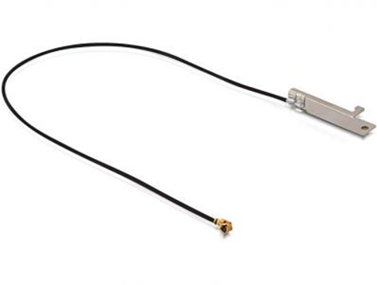 Picture of Delock WLAN Antenna MHFU.FL-LP-068 Compatible Plug 802.11 bgn -5 dBi 200 mm Internal 701 PIFA