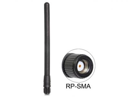 Изображение Delock ZigBee 868 MHz Antenna RP-SMA 2 dBi Fixed