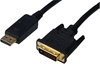 Изображение DIGITUS DP - DVI DisplayPort adapter cable 2m