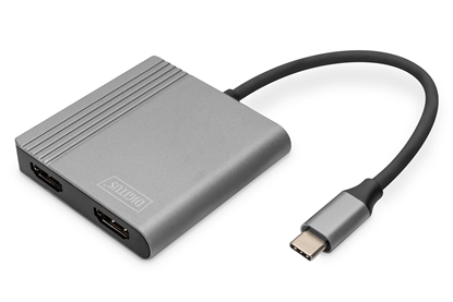 Изображение Digitus | USB-C - 2x HDMI Adapter | DA-70828 | USB-C | HDMI