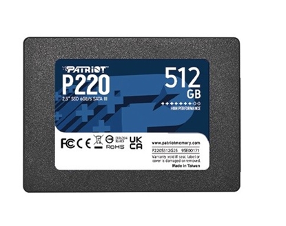 Picture of Dysk SSD 512GB P220 550/500MB/s SATA III 2.5 cala