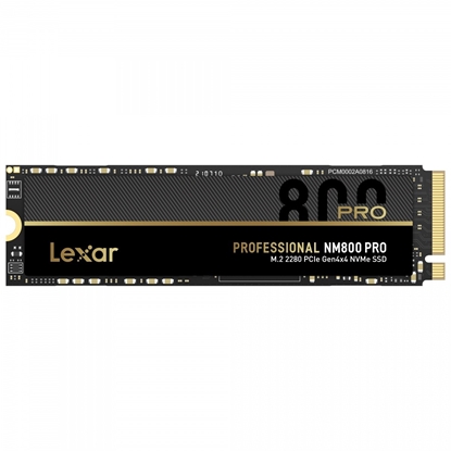 Изображение Dysk SSD Lexar Professional NM800 Pro 512GB M.2 2280 PCI-E x4 Gen4 NVMe (LNM800P512G-RNNNG) | Lexar