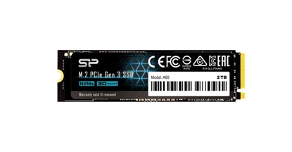 Изображение Dysk SSD P34A60 2TB PCIE M.2 NVMe 2200/1600 MB/s 