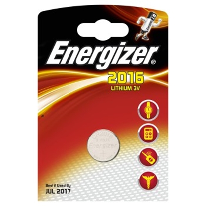 Attēls no Energizer | CR2016 | Lithium | 1 pc(s)