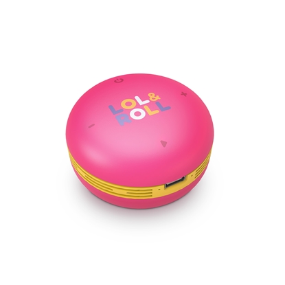 Attēls no Energy Sistem Lol&Roll Pop Kids Speaker Pink | Energy Sistem | Speaker | Lol&Roll Pop Kids | 5 W | Bluetooth | Pink | Portable | Wireless connection