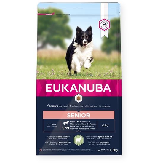 Picture of Eukanuba MATURE & SENIOR 2.5kg Adult Lamb, Rice