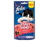 Изображение FELIX Play Tubes Turkey, Ham - dry cat food - 50 g