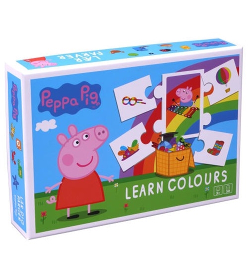 Изображение Galda izglītojoša spēle Peppa Pig Cūciņa Peppa - Mācies krāsas ar kartiņām 8974