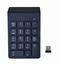 Attēls no Gembird KPD-W-02 numeric keypad Notebook/PC Bluetooth Black