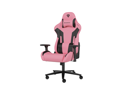 Изображение Genesis Gaming Chair Nitro 720 Backrest upholstery material: Eco leather, Seat upholstery material: Eco leather, Base material: Metal, Castors material: Nylon with CareGlide coating | Black/Pink