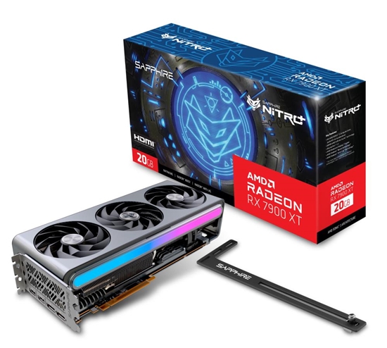 Picture of Graphics Card|SAPPHIRE|AMD Radeon RX 7900 XT|20 GB|GDDR6|384 bit|PCIE 4.0 16x|Active|2xHDMI|2xDisplayPort|11323-01-40G