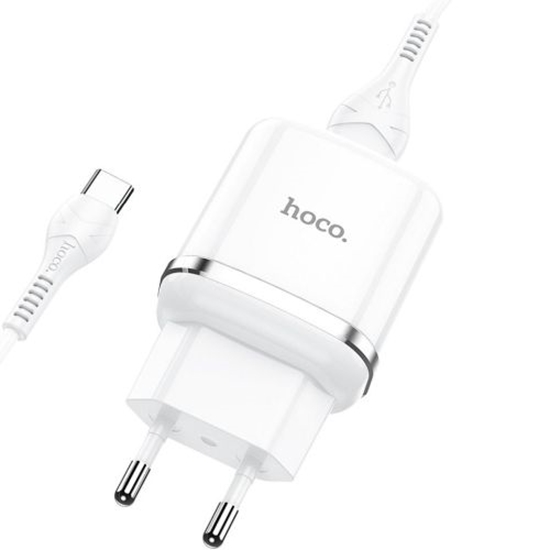 Picture of Hoco N3 USB charger QC3.0 3A + Type C cable 1m