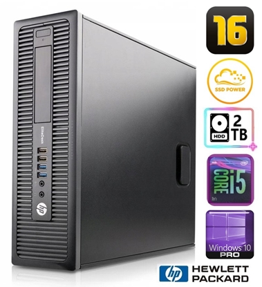 Attēls no HP 600 G1 SFF i5-4570 16GB 120SSD+2TB WIN10Pro