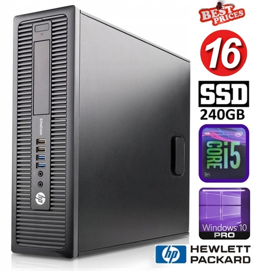 Изображение HP 600 G1 SFF i5-4570 16GB 240SSD WIN10Pro