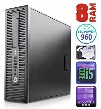 Attēls no HP 600 G1 SFF i5-4570 8GB 960SSD+2TB WIN10Pro