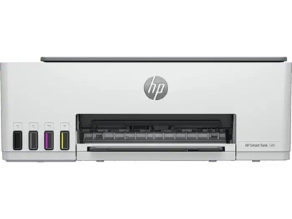 Picture of HP Smart Tank 580 All-in-One Printer, Home and home office, Print, copy, scan, Wireless; High-volume printer tank; Print from phone or tablet; Scan to PDF
