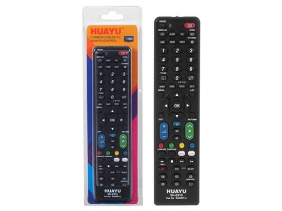 Picture of HQ LXP915E Universal TV Remote control Sharp LCD / LED / SH-915E / Black