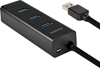 Picture of HUE-S2BP Hub 4-portowy USB 3.2 Gen 1 charging hub 1.2m   kabel, AC adapter