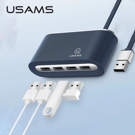 Изображение HUB USB Usams US-SJ238 4x USB-A 2.0 (SJ238FX02)