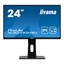 Picture of iiyama ProLite XUB2493HS-B5 - LED monitor - 24" (23.8" viewable) - 1920 x 1080 Full HD (1080p) @ 75 Hz - IPS - 250 cd / m² - 1000:1 - 4 ms - HDMI, DisplayPort - speakers - matte black