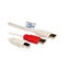 Attēls no Y-kabelis USB2.0 2x A/M + 1x B/M, 1.8m