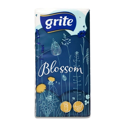 Attēls no Kabatlakatiņi Grite Blossom 3-slāņi 10gab.