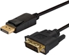 Picture of Kabel DisplayPort (M) - DVI (M) 3m, CL-122