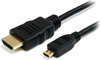 Изображение Kabel HDMI (M) - micro HDMI (M) 1m, czarny, CL-39