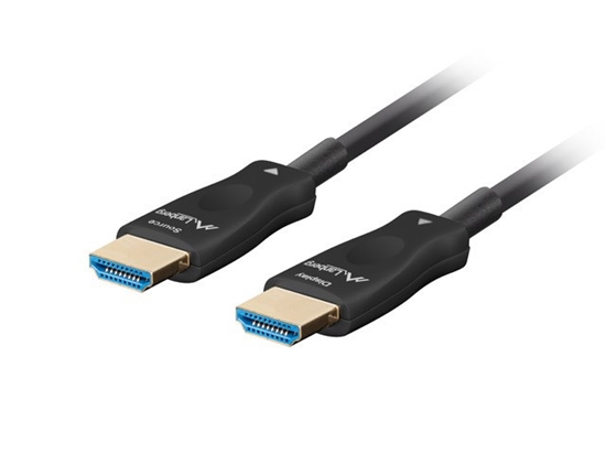 Изображение Kabel HDMI M/M v2.1 20M 8K czarny optyczny AOC