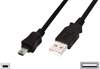 Picture of DIGITUS Mini USB 2.0 Anschlusskabel, 1m, schwarz