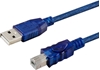 Picture of Kabel USB Savio USB-A - 1.8 m Niebieski (SAVIO CL-131)