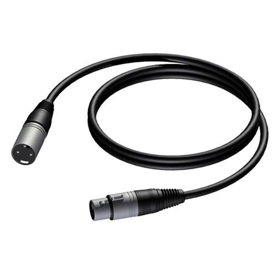 Picture of Kabel XLR Męski - XLR Żeński 3m - CAB901/3