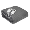 Изображение Camry | Electric Heated Blanket | CR 7417 | Number of heating levels 8 | Number of persons 2 | Washable | Remote control | Coral fleece/Polyester | 60 W | Grey