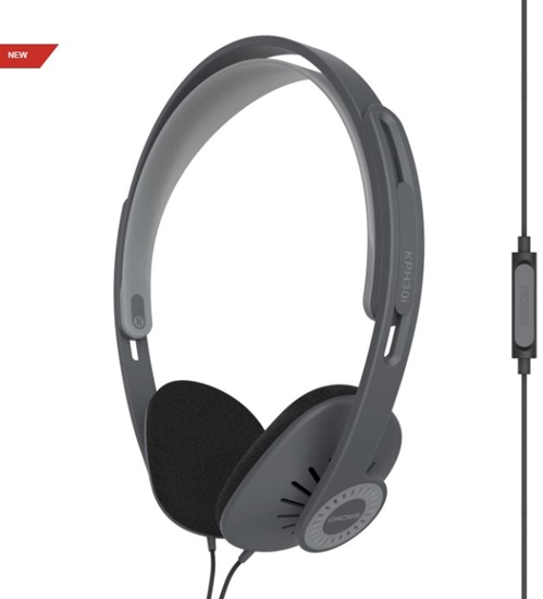 Picture of Koss | Headphones | KPH30iK | Wired | On-Ear | Microphone | Black