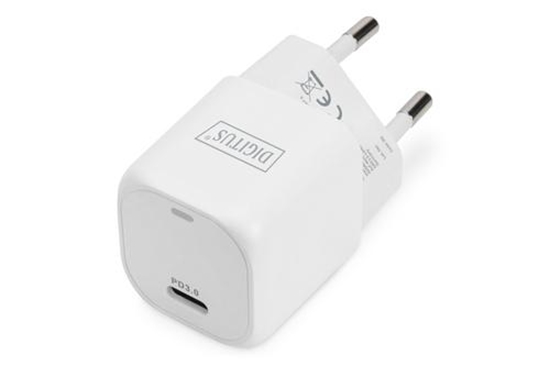 Picture of Ładowarka sieciowa mini zasilacz 1x USB-C PD 3.0 20W Biała