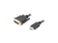 Изображение Lanberg CA-HDDV-10CC-0030-BK video cable adapter 3 m HDMI Type A (Standard) DVI-D Black