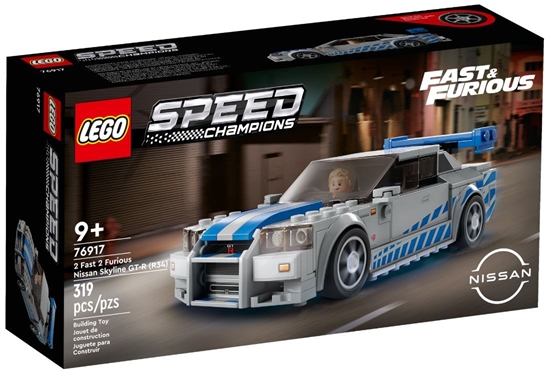 Изображение LEGO SPEED CHAMPIONS 76917 FAST & FURIOUS - NISSAN SKYLINE GT-R (R34)