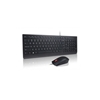 Picture of Lenovo 4X30L79928 keyboard Mouse included USB QWERTY Estonian Black