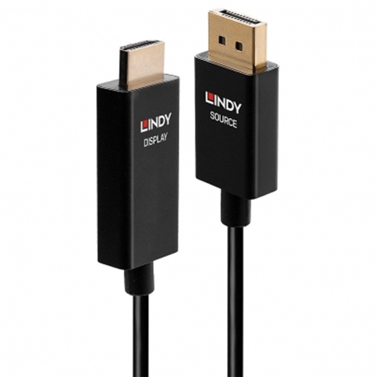 Изображение Lindy 3m Active DisplayPort to HDMI Cable with HDR